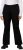 Ulla Popken Water Repellent Softshell Pants Black - Vaqueros & Pantalones de Mujer Tallas Grandes – Plus Size - 