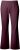Ulla Popken Bengaline Elastic Waist Thermal Pants Aubergine - Vaqueros & Pantalones de Mujer Tallas Grandes – Plus Size - 