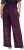 Ulla Popken Wide Leg Sequined Pants Mulberry - Vaqueros & Pantalones de Mujer Tallas Grandes – Plus Size - 