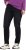 Ulla Popken Rhinestone Detail Stretch Fit Jeans Black - Vaqueros & Pantalones de Mujer Tallas Grandes – Plus Size - Vaqueros y pantalones, EU 42-70