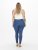 Only Carmakoma Thunder Life Skinny Fit Jeans Blue Denim - Vaqueros & Pantalones de Mujer Tallas Grandes – Plus Size - 