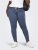 Only Carmakoma Thunder Life Skinny Fit Jeans Blue Denim - Vaqueros & Pantalones de Mujer Tallas Grandes – Plus Size - 