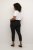 Kaffe Curve Ana Cropped Twill Jeggings Negro intenso - Vaqueros & Pantalones de Mujer Tallas Grandes – Plus Size - 