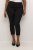 Kaffe Curve Ana Cropped Twill Jeggings Negro intenso - Vaqueros & Pantalones de Mujer Tallas Grandes – Plus Size - 