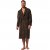 JP1880 Bathrobe Extra Soft Terry Cloth Brown - Ropa interior - Ropa interior 2XL-8XL