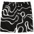 JP1880 Bermuda Shorts Soft Viscose All-over Print Black - Pantalones cortos - Pantalones cortos W40-W60