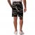 JP1880 Bermuda Shorts Soft Viscose All-over Print Black - Pantalones cortos - Pantalones cortos W40-W60