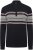 Kam Jeans 93 Stripe 1/4 Zipper Knitted Sweater Navy - Sudaderas - Sudaderas 2XL-12XL