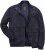 JP1880 Soft Goatskin Suede Leather Jacket Navy - Chaquetas de cuero - Chaquetas de cuero en tallas grandes