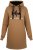 Nora Mikken KADRI Long Hoodie Camel - Sudaderas - 