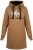 Nora Mikken KADRI WHITE Long Hoodie Camel - Sudaderas - 