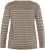 Kaffe Curve Linia Boatneck Pullover Morel Melange with Silver Lurex - Jerséis de punto - 