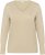 Kaffe Curve Lizzy Long Sleeve Pullover Feather Grey Melange - Jerséis de punto - 