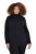 Ulla Popken Basic Long Sleeve Slim Fit Turtleneck Black - Sudaderas y hoodies - Sudaderas, Hoodies y Punto Cómodos