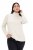 Ulla Popken Basic Long Sleeve Slim Fit Turtleneck Natural - Sudaderas y hoodies - Sudaderas, Hoodies y Punto Cómodos