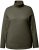 Ulla Popken Basic Long Sleeve Slim Fit Turtleneck Olive - Sudaderas y hoodies - 