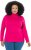 Ulla Popken Basic Long Sleeve Slim Fit Turtleneck Red Pink - Sudaderas y hoodies - 