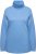 Ulla Popken Basic Long Sleeve Slim Fit Turtleneck Light Cornflower - Sudaderas y hoodies - 