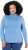 Ulla Popken Basic Long Sleeve Slim Fit Turtleneck Light Cornflower - Sudaderas y hoodies - 