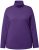 Ulla Popken Basic Long Sleeve Slim Fit Turtleneck Deep Violet - Sudaderas y hoodies - 