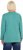 Ulla Popken Back To Basics V-Neck Relaxed Fit Cotton Tee Green - Ulla Popken - 