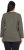 Ulla Popken Back To Basics V-Neck Relaxed Fit Cotton Tee Olive - Camisetas - 