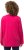 Ulla Popken Back To Basics V-Neck Relaxed Fit Cotton Tee Magenta Pink - Camisetas - 