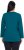 Ulla Popken Back To Basics V-Neck Relaxed Fit Cotton Tee Cerulean - Camisetas - 
