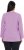 Ulla Popken Back To Basics V-Neck Relaxed Fit Cotton Tee Lavender - Camisetas - 