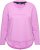 Ulla Popken Layered Look Memories Embroidered Long Sleeve Tee Amethyst - Camisetas estampadas para mujer - 