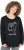 Ulla Popken Metallic Graphic Holiday Tee Black - Camisetas estampadas para mujer - 