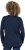 Ulla Popken Metallic Graphic Holiday Tee Navy - Camisetas estampadas para mujer - 