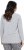 Ulla Popken Magic Feeling Long Sleeve Graphic Tee Light Grey Melange - Camisetas estampadas para mujer - 