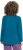 Ulla Popken Inverted Seam Long Sleeve Graphic Tee Teal - Camisetas estampadas para mujer - 