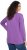 Ulla Popken Dream Rhinestone Lettering Long Sleeve Tee Light Plum - Camisetas estampadas para mujer - 