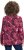 Ulla Popken Abstract Print Long Sleeve Tee Dark Ruby - Camisetas estampadas para mujer - 