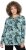 Ulla Popken Abstract Print Long Sleeve Tee Teal Green - Camisetas estampadas para mujer - 