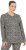 Ulla Popken Leopard Print Long Sleeve Ski Tee Black - Camisetas estampadas para mujer - 