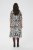 Kaffe Curve Alia Shirt Dress Black Chalk Animal - Vestidos midi - 