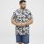 North Latitude T-shirt Allover Printed Navy - Camisetas - Camisetas - 2XL-14XL