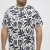North Latitude T-shirt Allover Printed Navy - Camisetas - Camisetas - 2XL-14XL