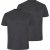 North Latitude T-Shirt 2-Pack Dark Grey Melange - Camisetas - Camisetas - 2XL-14XL