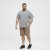 North Latitude Shirt Short Sleeve Checked Grey - Camisas - Camisas 2XL-10XL