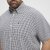 North Latitude Shirt Short Sleeve Checked Grey - Camisas - Camisas 2XL-10XL