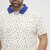 North Latitude Polo Pique Printed Off-White - Polos - Polos 2XL-8XL