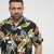 North Latitude Shirt Short Sleeve Printed Allover Black - Camisas - Camisas 2XL-10XL