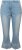 Ulla Popken Cropped Flared Eyelet Jeans Light Blue - Vaqueros & Pantalones de Mujer Tallas Grandes – Plus Size - Vaqueros y pantalones, EU 42-70