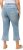 Ulla Popken Cropped Flared Eyelet Jeans Light Blue - Vaqueros & Pantalones de Mujer Tallas Grandes – Plus Size - Vaqueros y pantalones, EU 42-70