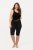 Ulla Popken Stretch Knit Bike Shorts Black - Ulla Popken - Ulla Popken Ropa de Tallas Grandes