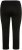 Ulla Popken Basic Stretch Knit Capris Black - Vaqueros & Pantalones de Mujer Tallas Grandes – Plus Size - 